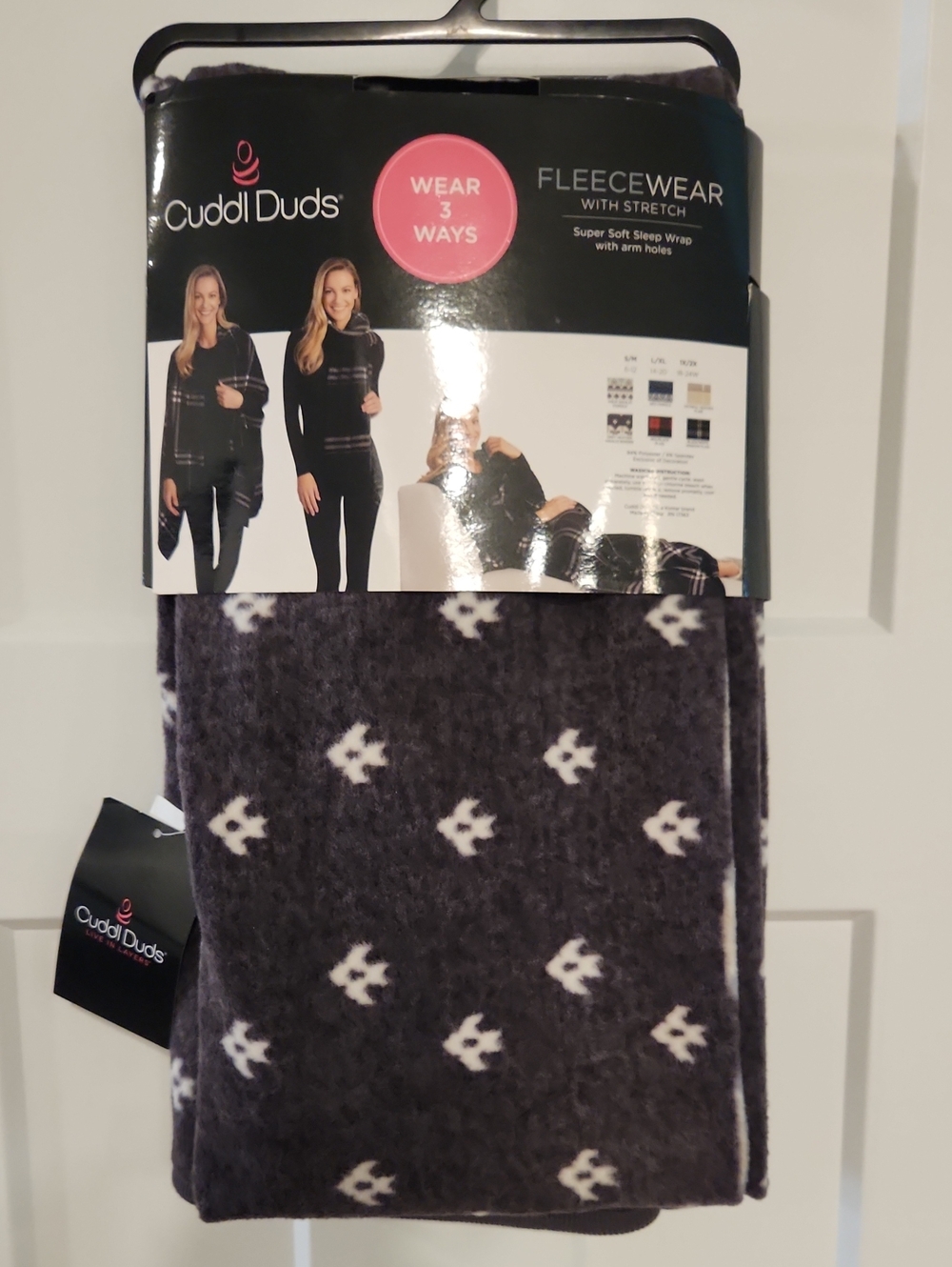 Cuddl Duds Wear 3 Ways Fleecewear